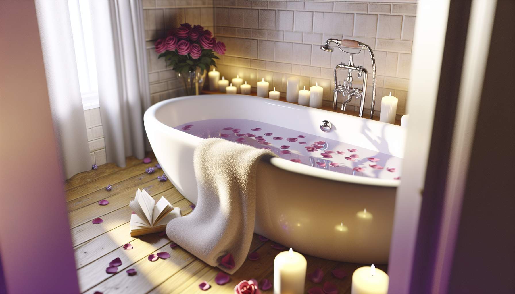 Découvrez le secret d'un bain relaxant heureux