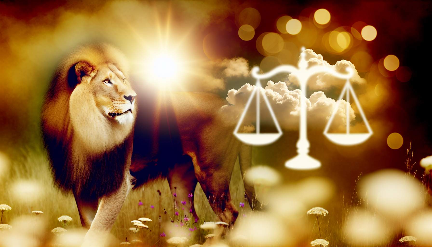 Lion ascendant Balance