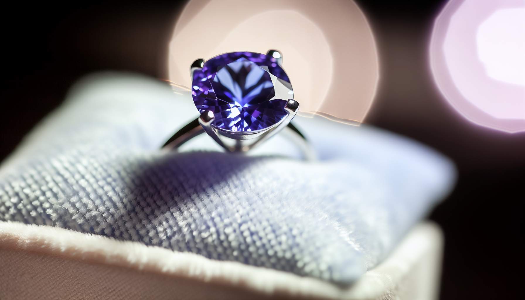 Tanzanite bague fiançailles: secrets et astuces