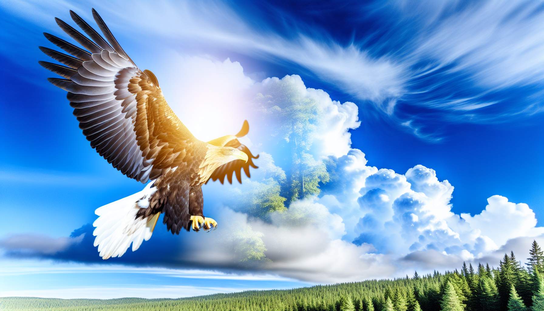 Aigle spirituel : découvrez son message puissant