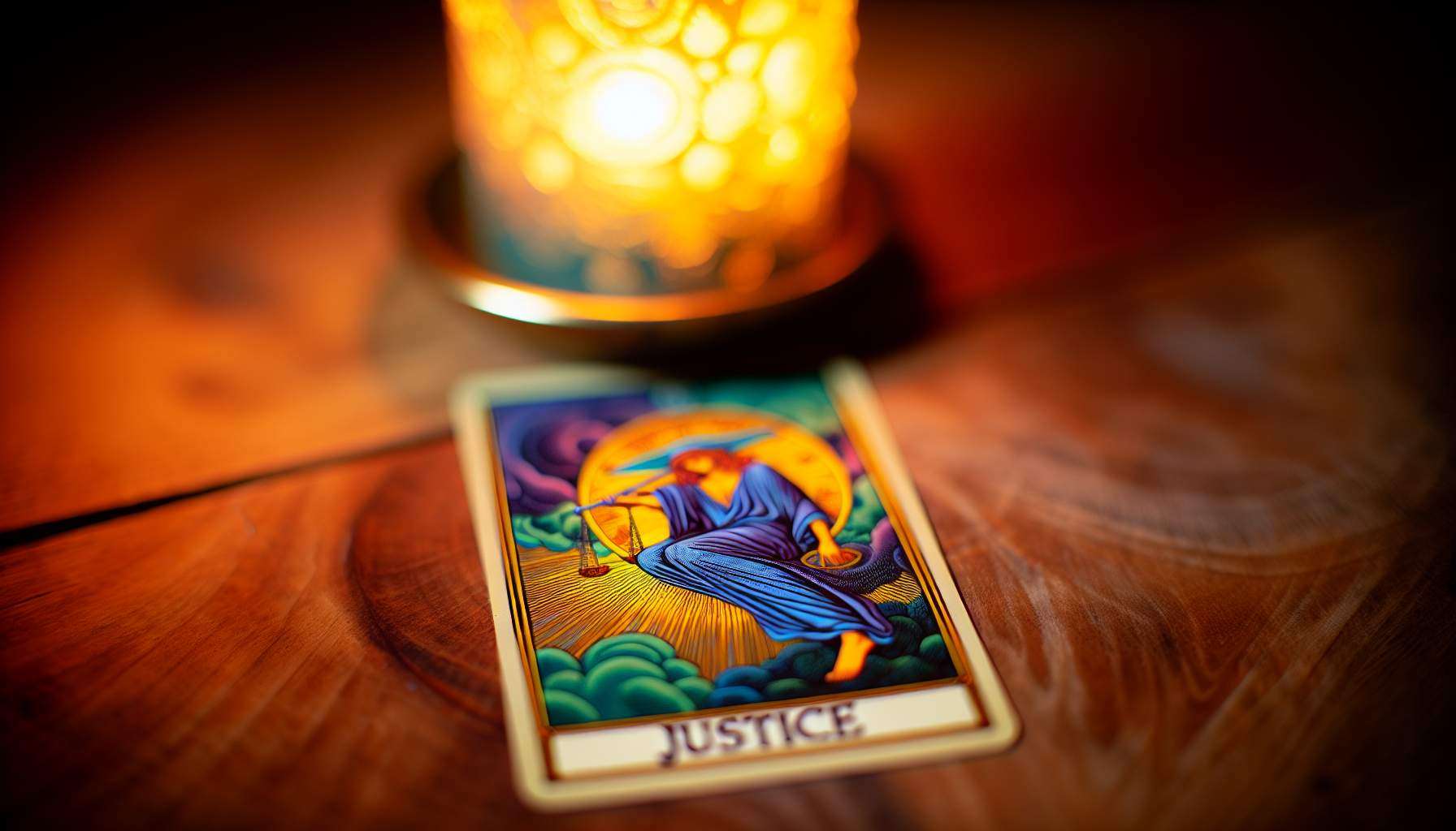 Comprendre la Justice au Tarot de Marseille