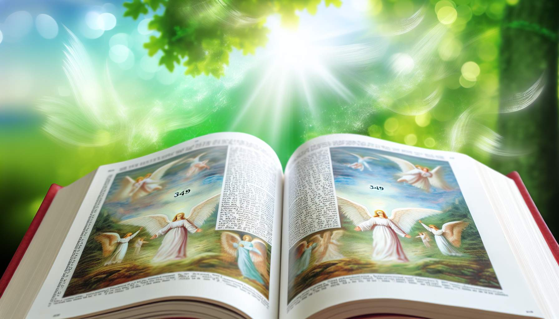 Que révèle le nombre 349 dans le livre des anges ?