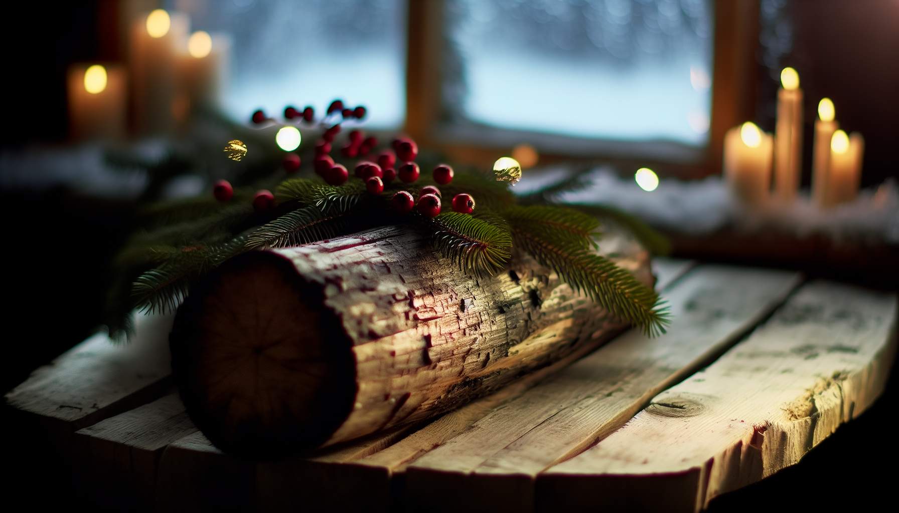 Rituel de la bûche de Yule : découvre sa magie !